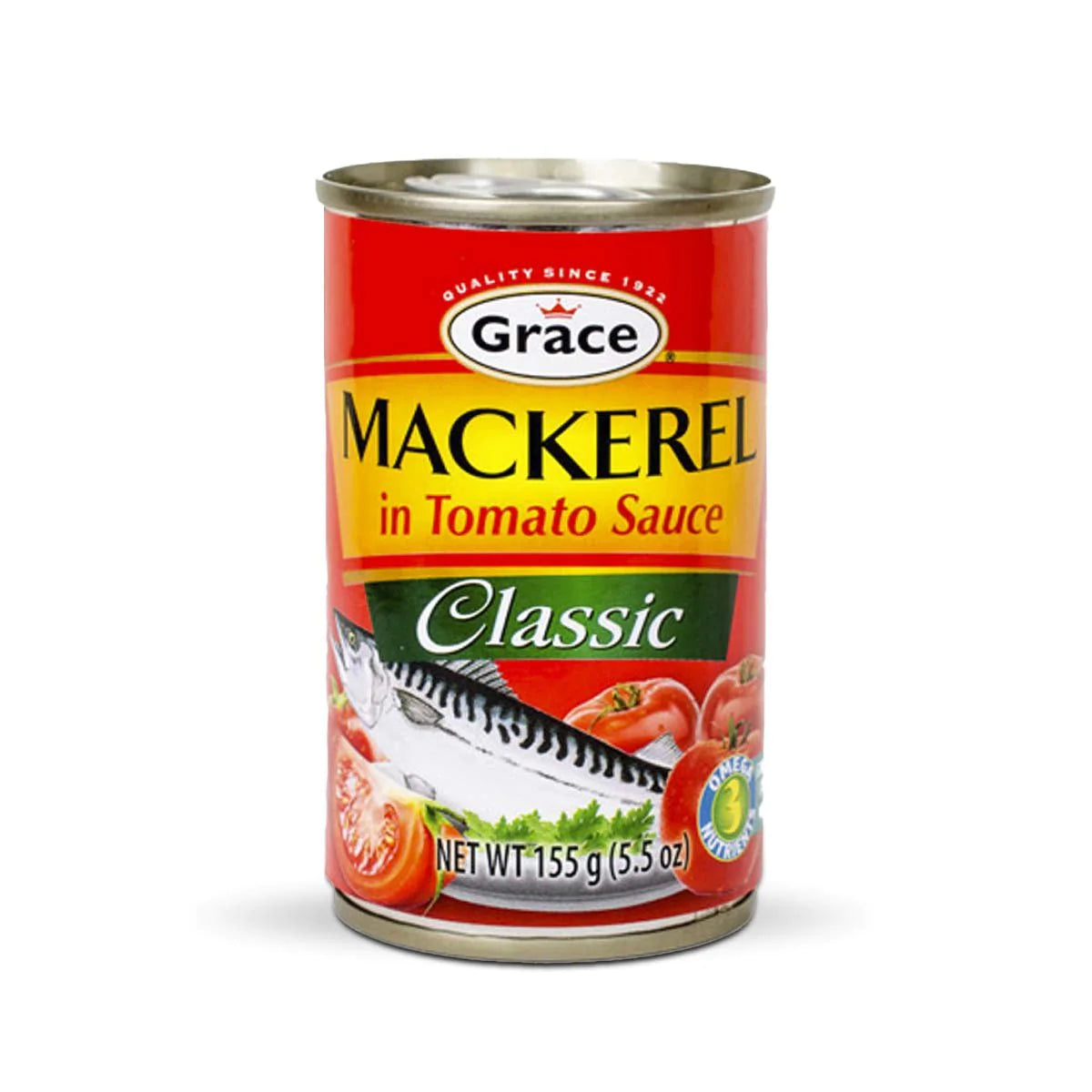 Grace Mackerel in Tomato Sauce 5.5 oz